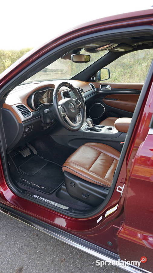 Jeep Grand Cherokee SUMMIT Hemi relingi dachowe