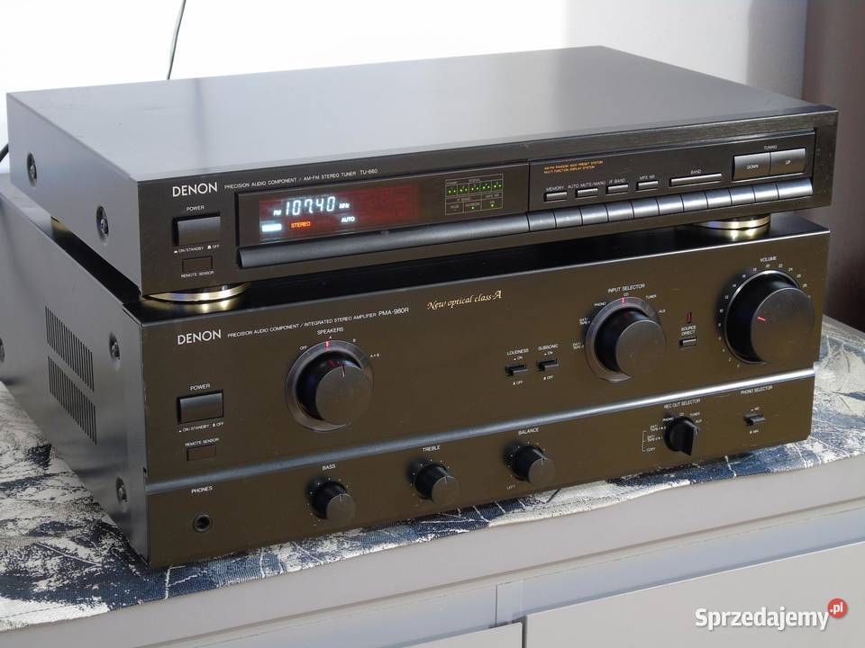 Tuner radiowy Denon TU660 sprawny WYSYŁKA podkarpackie Jasło