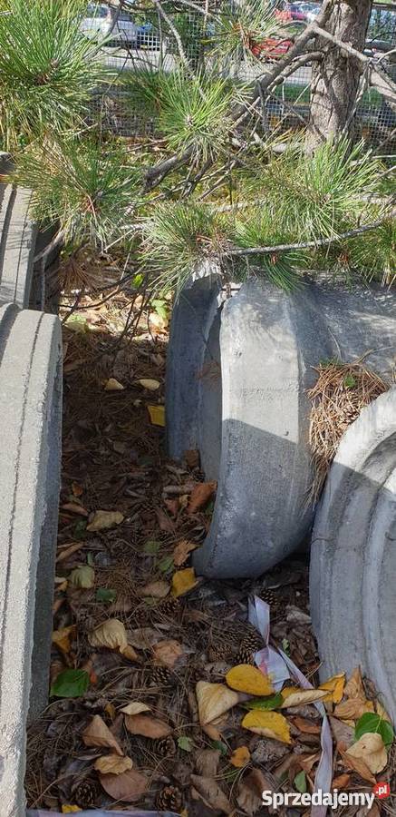 Rury betonowe dn 1000mm i dn 600mm na przepust