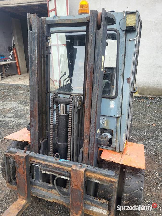 Wózek widłowy Toyota 5FG 25 udźwig 25t przesuw Osięciny