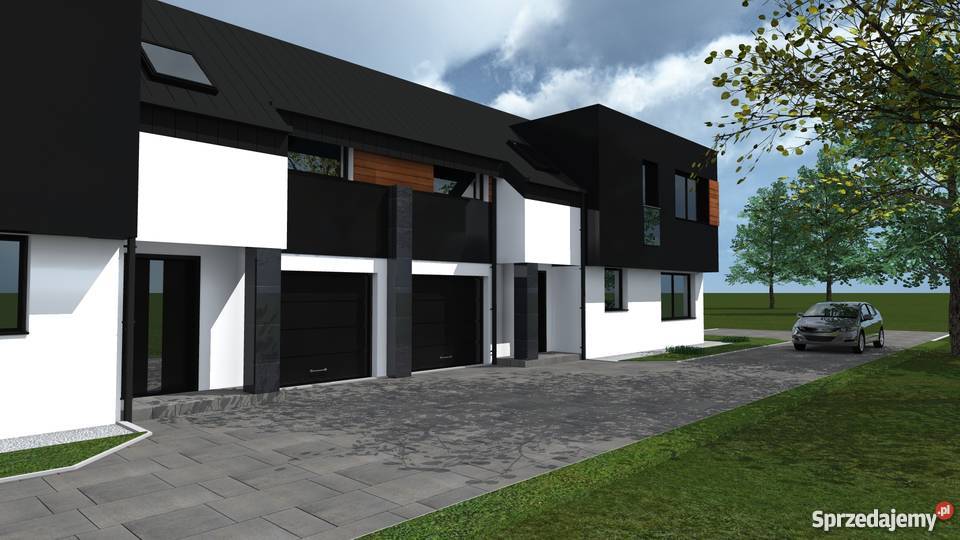 Nowoczesy dom w nowej inwestycji w Sosnowcu taras sprzedam