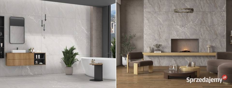 gres 6060 osaka bianco gris carving szkliwiony Gorzów Wielkopolski