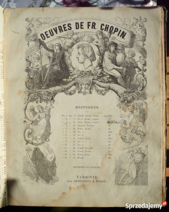 ANTYK Stare nuty oprawiony zbiór ocenzurowany małopolskie Kraków