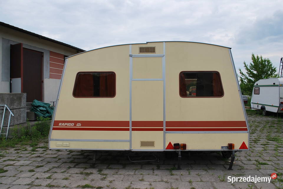 RAPIDO CONFORT MATIC 1991 PRZYCZEPA KEMPINGOWA Rok produkcji 1991 mazowieckie Grzebowilk
