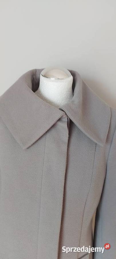 Jasnoszary płaszcz damski FF rozmiar 42