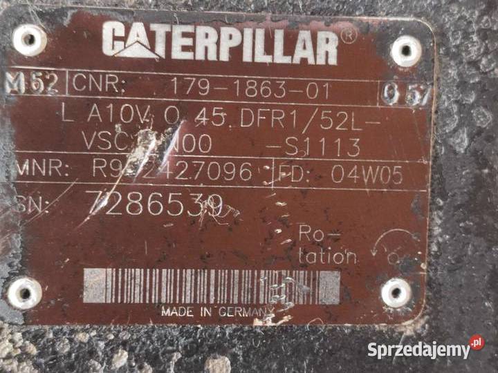 Pompa hydrauliczna A10V045 Rexroth R902427096 Wilkowo