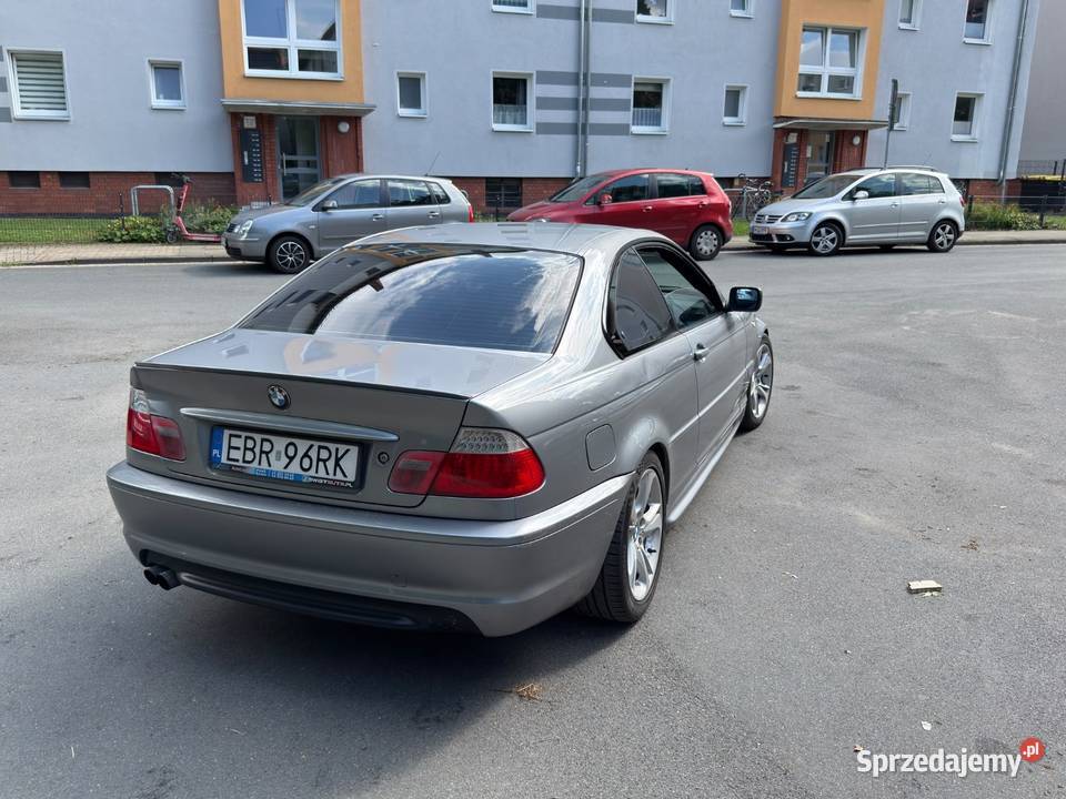 BMW E46 Coupe 330CD Silbergrau Metalic 250 Brzeziny sprzedam