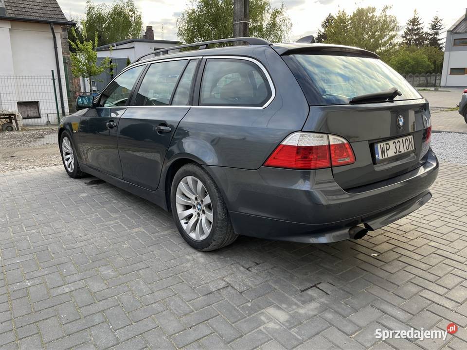 BMW E61 jasne skóry manual elektryczne szyby Poznań