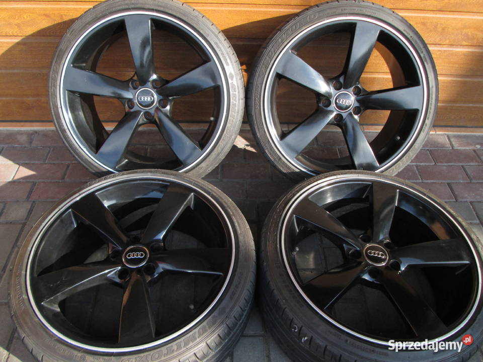 Koła alu 19 ROTOR Audi A4A5A6 opony lato w Kościerzyna