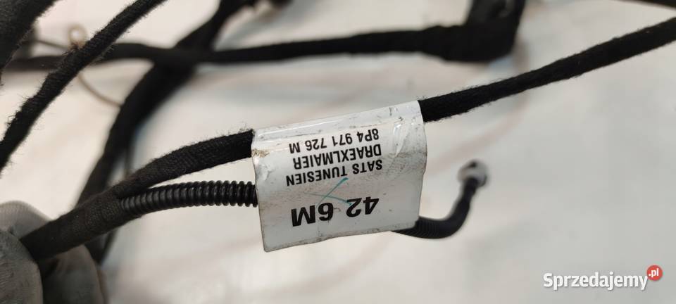 WIĄZKA KLAPY TYŁ AUDI A3 8P 2 LIFT 5D 8P4971726M Przystajń