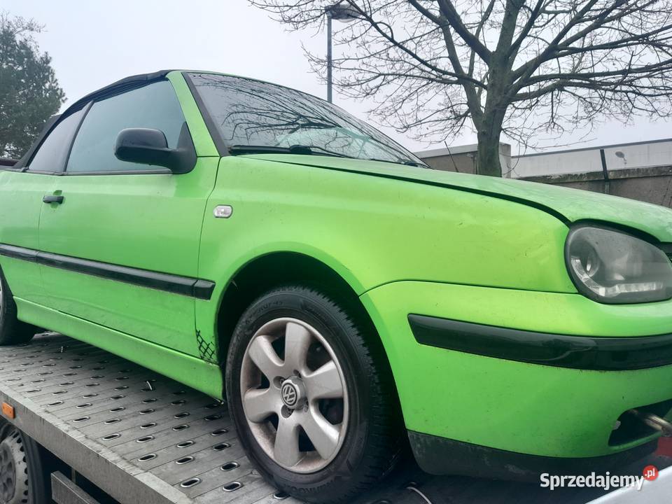 VW Golf IV 20 benzyna 115 z de Karmann alu Led benzyna sprzedam