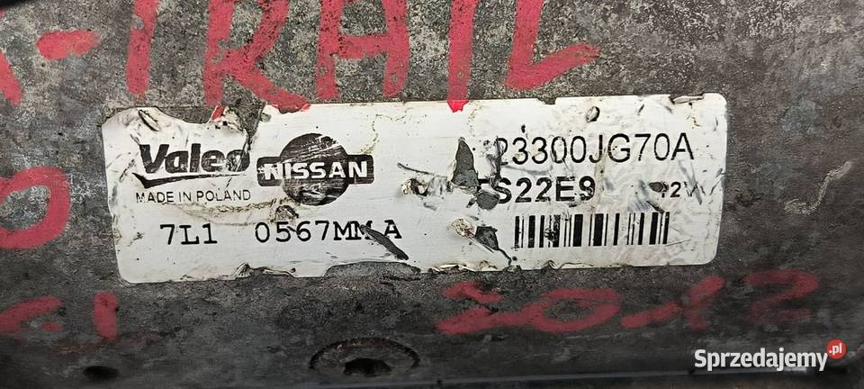 ROZRUSZNIK NISSAN XTRAIL 23300JG70A Lipno
