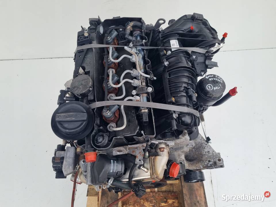 SILNIK KOMPLET BMW X3 F25 20 D DIESEL 143 pali Części samochodowe Janów
