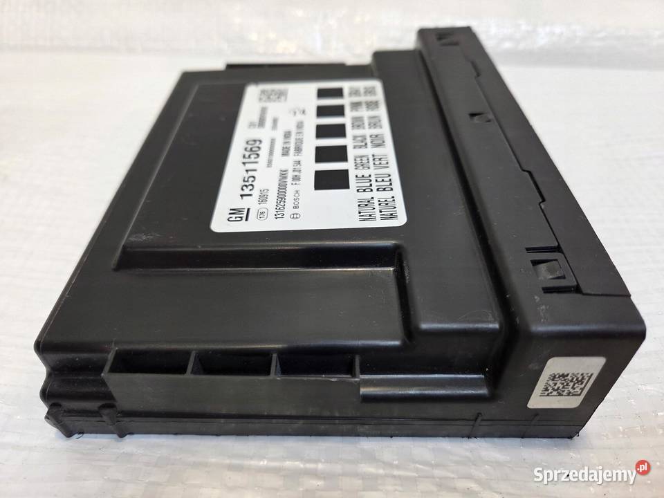 MODUŁ STEROWNIK KOMFORTU 13511569 OPEL ASTRA K V Komputery Układ elektryczny, zapłon