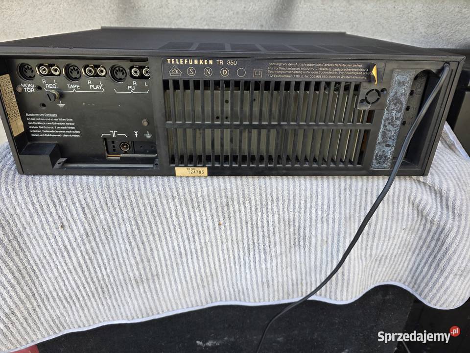 amplituner telefunken tr350 ładny sprawny z Chełm Śląski