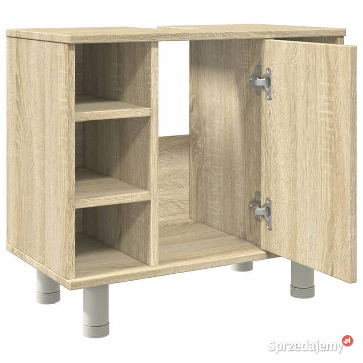 Szafka łazienkowa kolor dębu sonoma 60x32x535