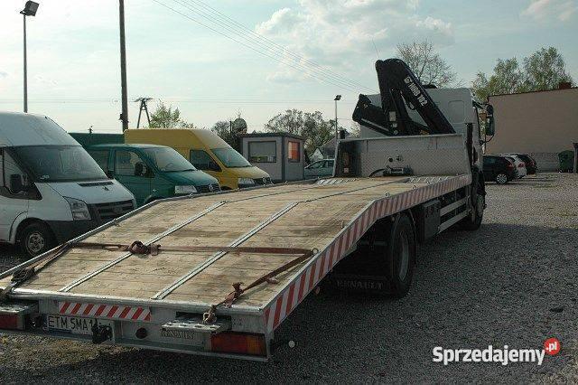 Laweta RENAULT 270 DCI laweta HDS HIAB 102 Tomaszów Mazowiecki sprzedam