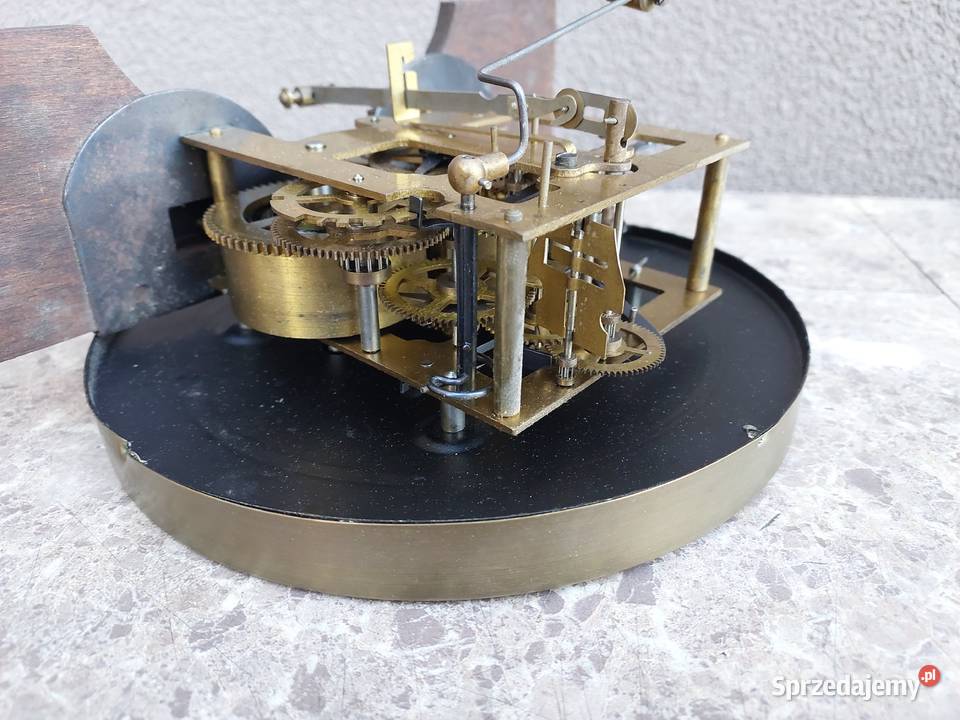 Stary zegar ścienny gabinetowy Junghans 1942r