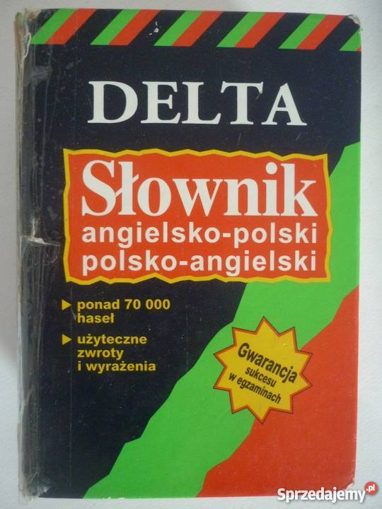 SŁOWNIK ANGIELSKO POLSKI POLSKO ANGIELSKI