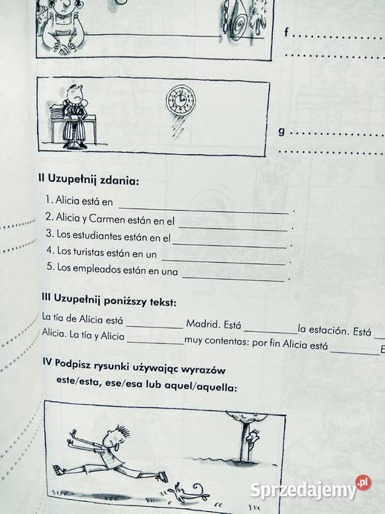 Espanol zeszyt ćwiczeń kursy językowe hiszpański Warszawa