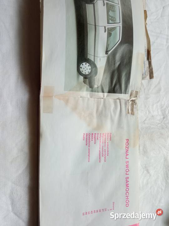 Instrukcja obsługi Fiat Uno plus karta technika, nauki techniczne zachodniopomorskie Szczecin