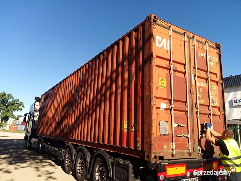 Kontenery 40HC UŻYWANE WARSZAWA