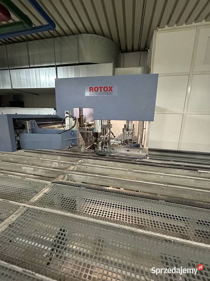Czyszczarka naroży PVC Rotox CNCstół obrotowy Łomża