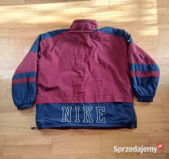 NIKE Bluza kangurka z grubym polarem Lata 90
