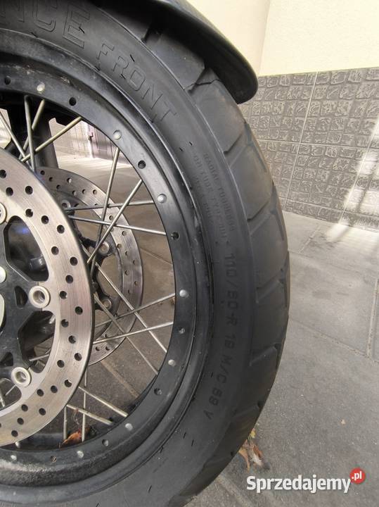 Motocykl Suzuki VStrom DL 650 czerwony Warszawa