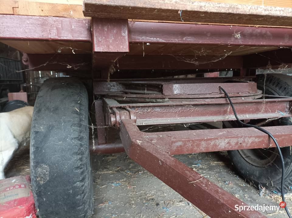Sprzedam przyczepę rolniczą drewnianą Zelów