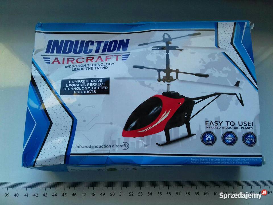 Zabawka elektryczna Helikopter Fakon RC czujnik Plastik Bydgoszcz