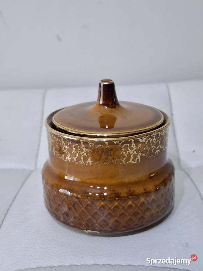 Zestaw kawowy vintage porcelit Tułowice dzbanek Porcelana i szkło