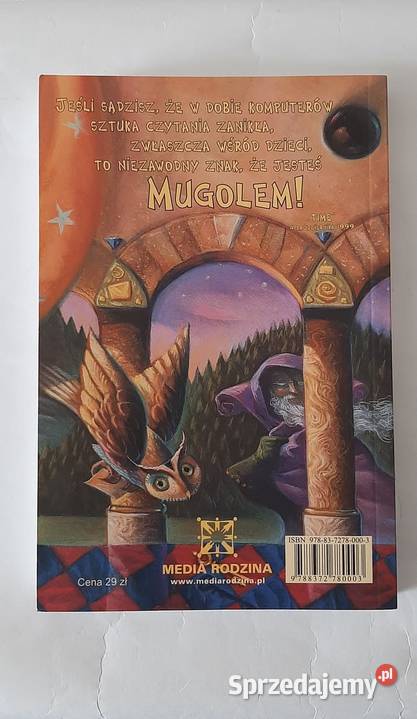 Harry Potter i kamień filozoficzny J K Rowling sprzedam