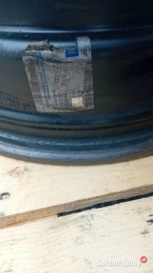 4 Felgi 4x100 r15 Opel GM oryginal stalowe Gliwice sprzedam
