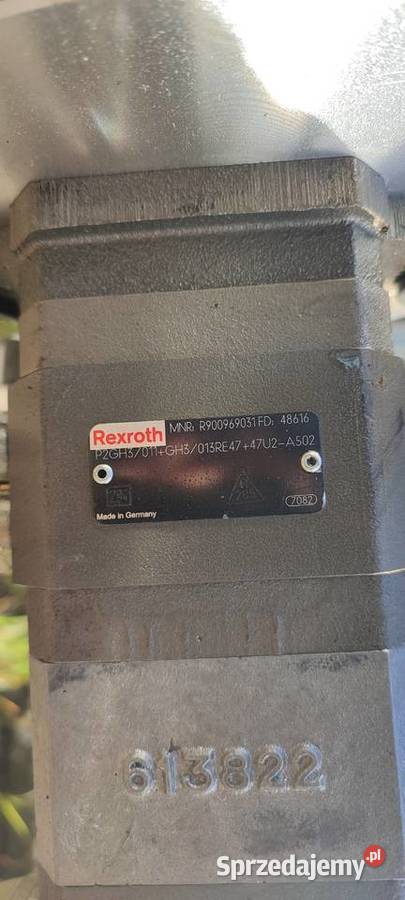 pompa hydrauliczna połączona z silnikiem Janikowo