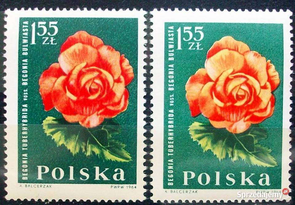 Znaczki polskie luzaki 1964 IV kwartał Filatelistyka łódzkie