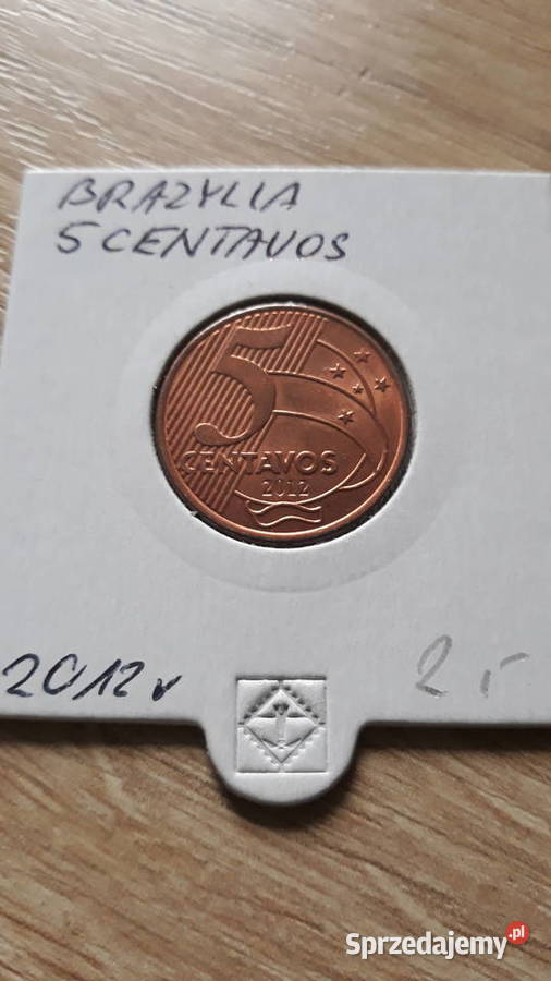 5 Centavos Brazylia 2012 i 2013 r Konin