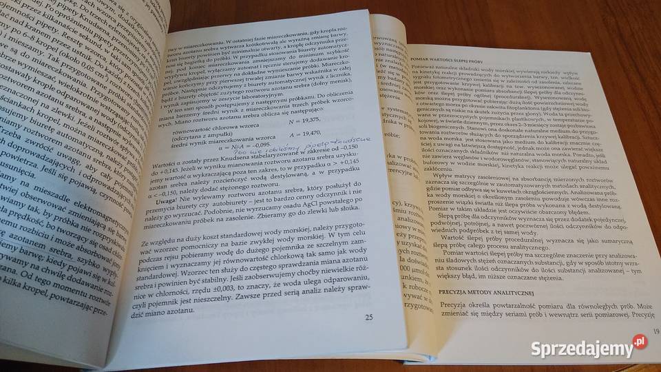 Analiza chemiczna wody morskiej12 Makroskładniki miękka Gdańsk