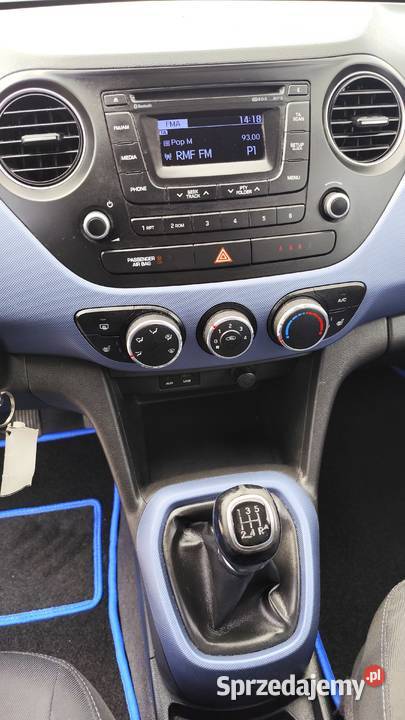 Hyundai i10 2014r 10 benzyna 5d 137 bogate Sosnowiec
