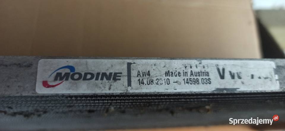 Chłodnica klimatyzacji VW Seat Skoda