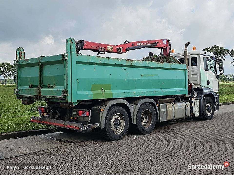 MAN 26400 TGS 6X4H4 EEV HMF CRANE hakowiec 2012 Rok produkcji 2012