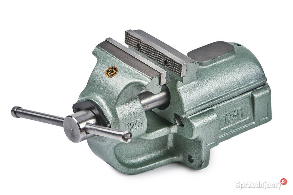 solidne imadło BisonBial 124080 Stalowe sprzedam