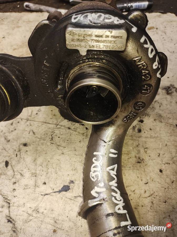 Renault 19dci turbosprężarka 7700105102C osobowe Kielce sprzedam