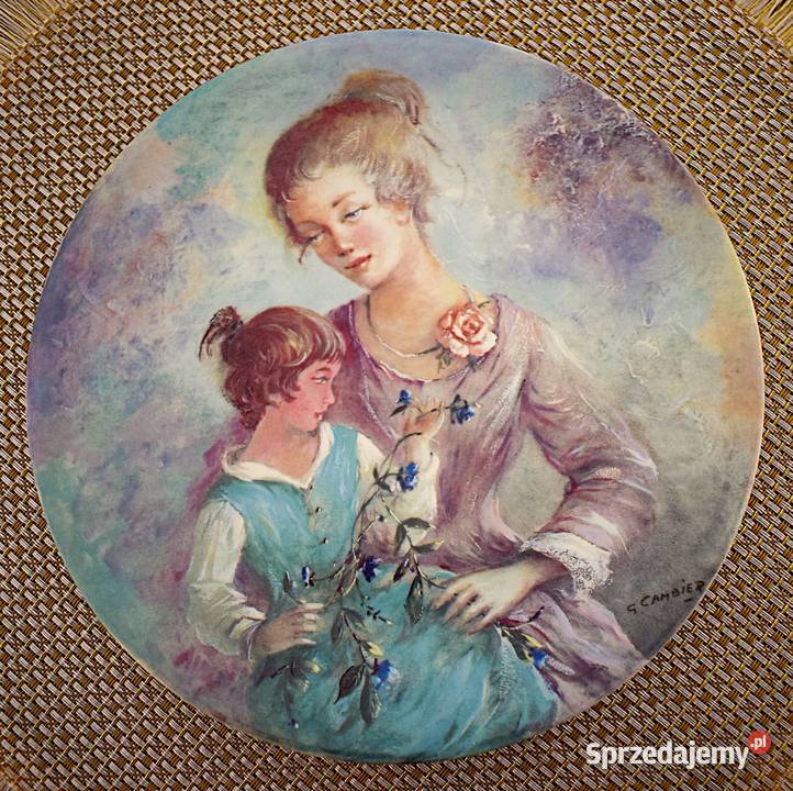 Marie et Jacqueline z serii Dzień Matki autorswa Porcelana i szkło sprzedam