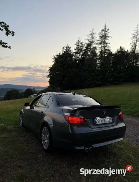 BMW E60 530D MANUAL TURBO HYBRYDA CHIP 218KM Nowa Ruda