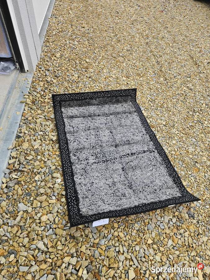 Dywan Swarovski czarny z kryształkami 130x85 Wyposażenie wnętrz Mysłowice sprzedam