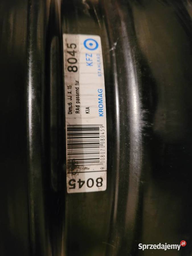 4 felg stan idealny kia carens facelift KFZ 9045 Lublin