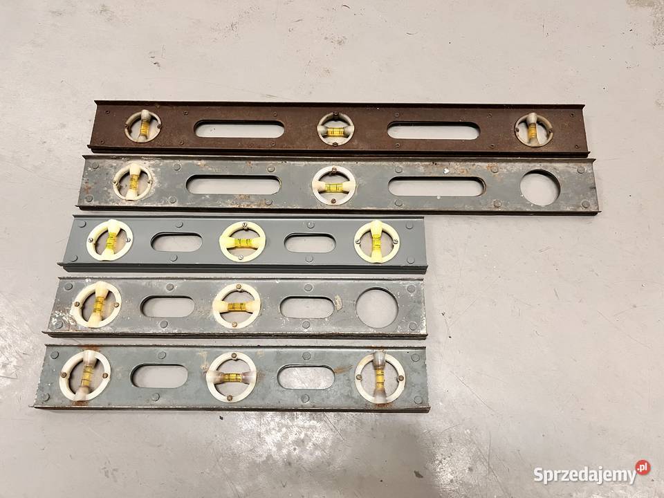 Poziomica metalowa Podhalanka PRL 40 60 Warszawa