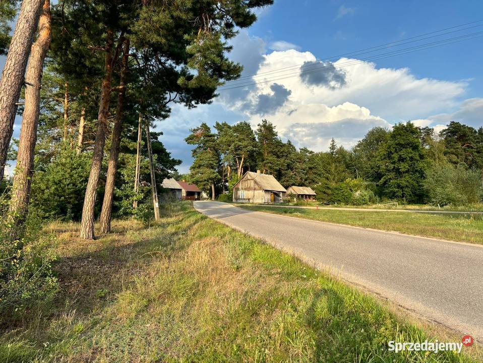 Działki budowlane 6 300 m2 Poniatowo gm Małkinia mazowieckie