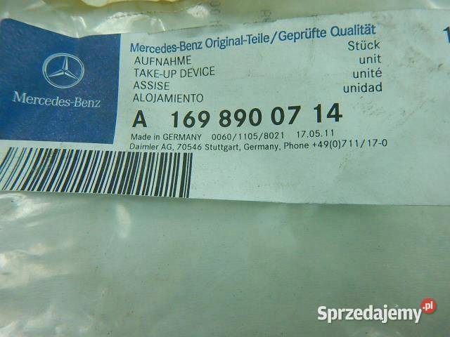UCHWYT MOCOWANIE ROLETY MERCEDES W169